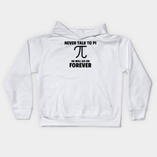 Funny Pi Kids Hoodie